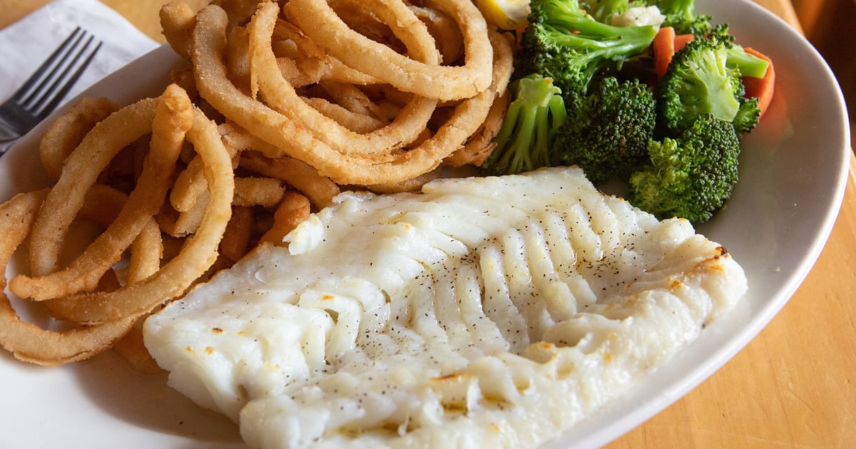 Broiled Fresh Cod (Scrod) Menu Lenny & Joe's Seafood Restaurant in CT