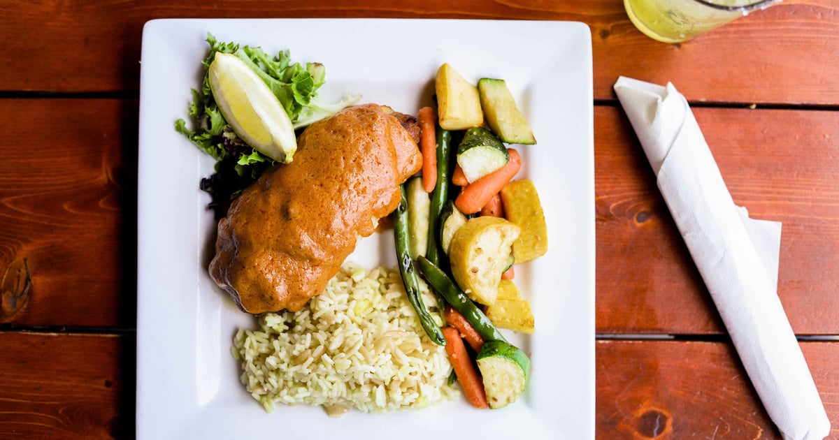 Baked Stuffed Haddock Dinner High Tide Restaurant and Bar Seafood