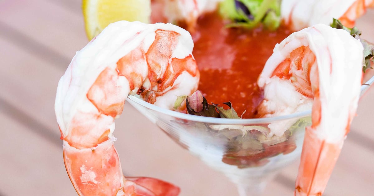 Shrimp Cocktail - Lunch - High Tide Restaurant and Bar - Seafood ...