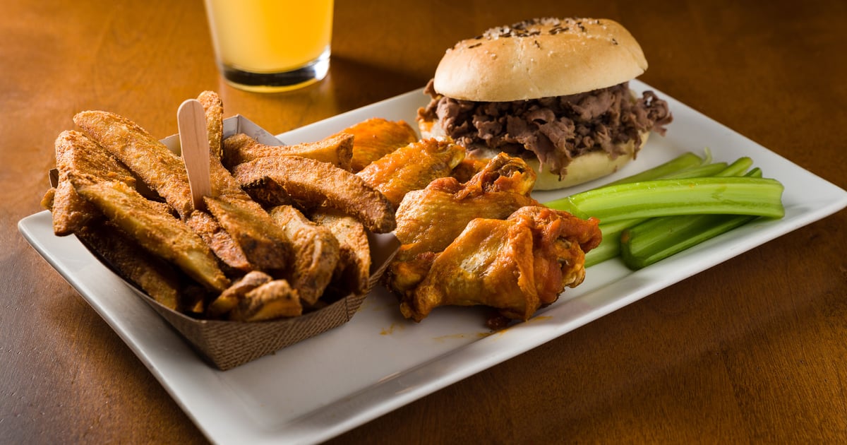 Buffalo Beef & Wing Combo DINNER Pane's Restaurant Italian