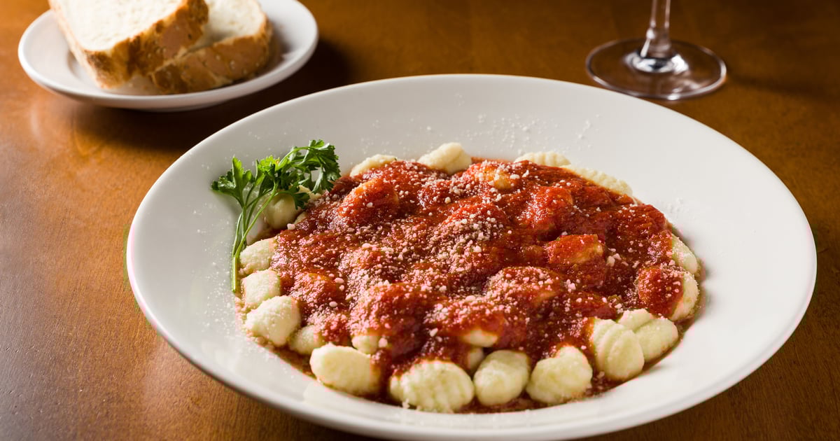 Gnocchi DINNER Pane's Restaurant Italian Restaurant in North