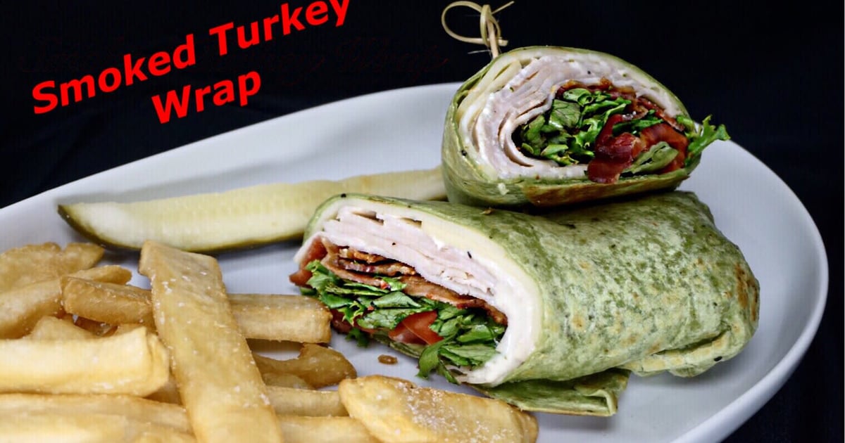 Smoked Turkey Wrap Main Menu Sixes Tavern Restaurant in