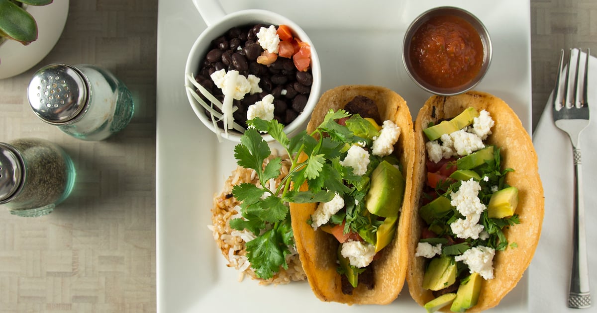 Steak Medallion Tacos Menu The Naked Cafe Cafe In Ca