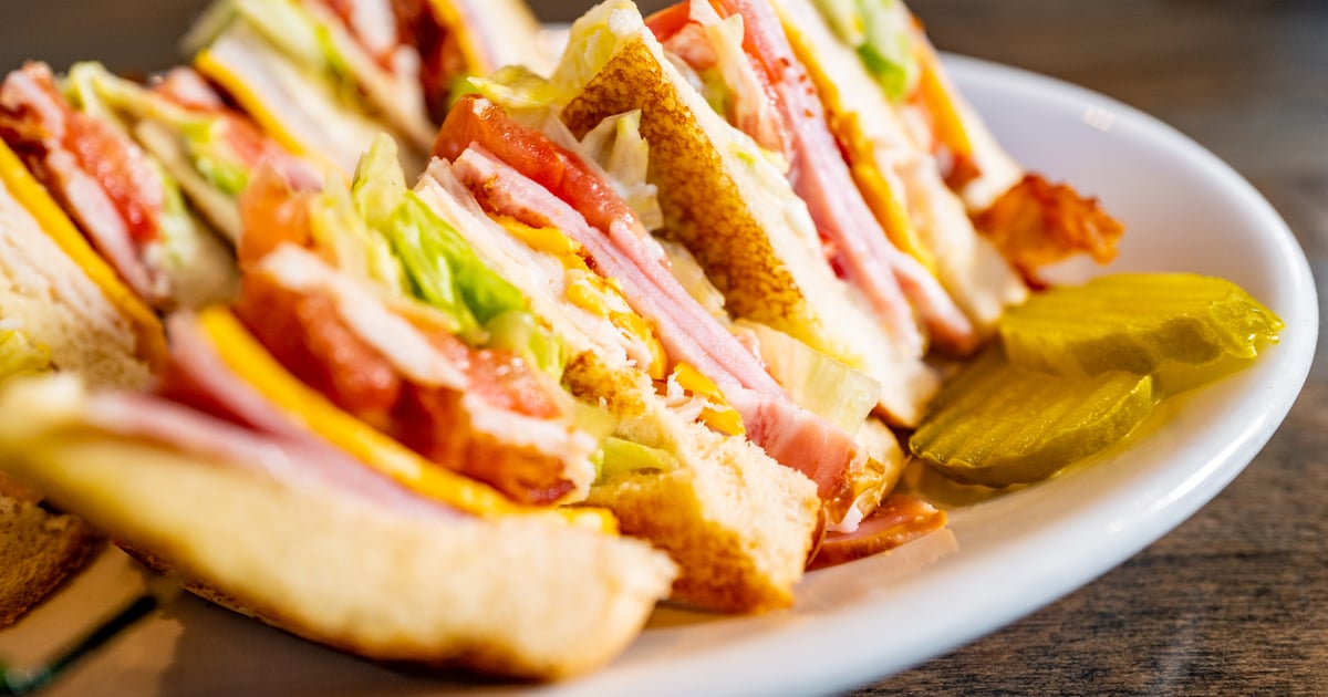 Triple Decker Club Sandwich Menu Burger Bar Cafe Triple Decker Club Sandwich Menu Burger Bar Cafe