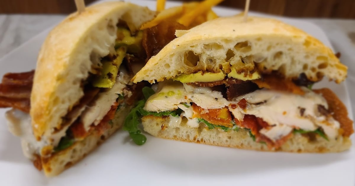 Chicken Club Lunch & Dinner Pepper's Fireside Grille Bar & Grill