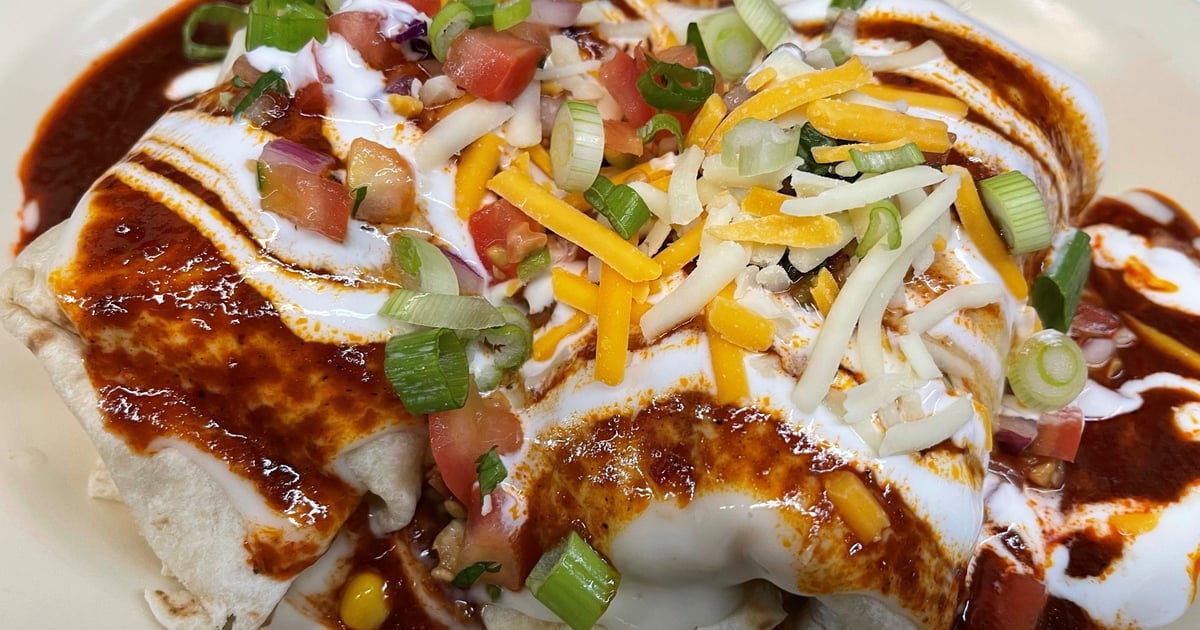 Smoked Pork Enchiladas Dinner Menu Boondock's Restaurant & Drive