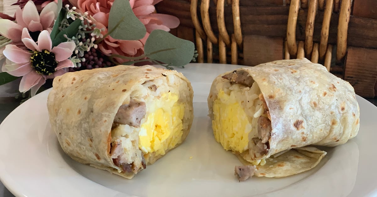 Breakfast Burrito Breakfast Menu Our Little Secret Cafe & Catering