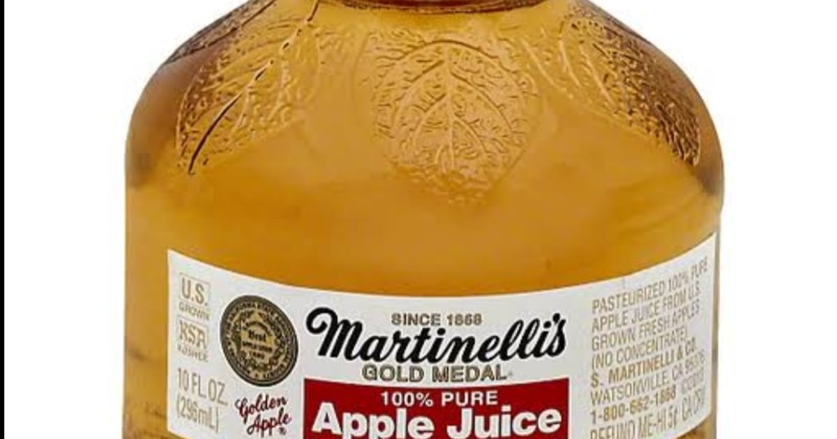 Martinelli's Apple Juice - West Hills Menu - Jinky's Cafe ...
