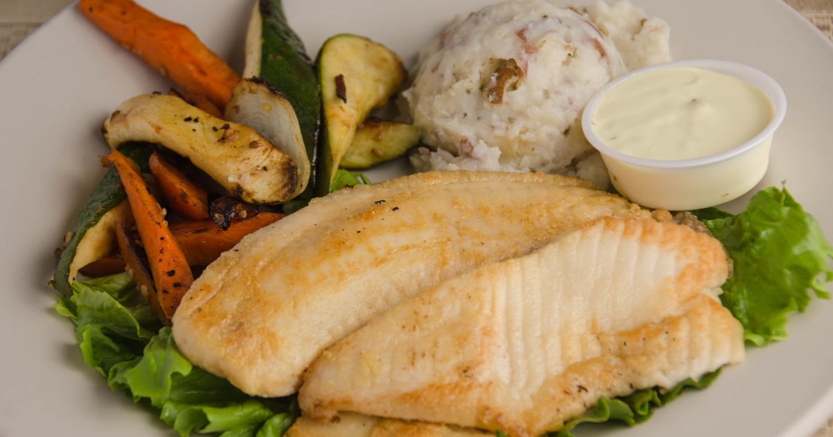 Fresh Tilapia Breakfast, Lunch & Dinner Lulu's Restaurant