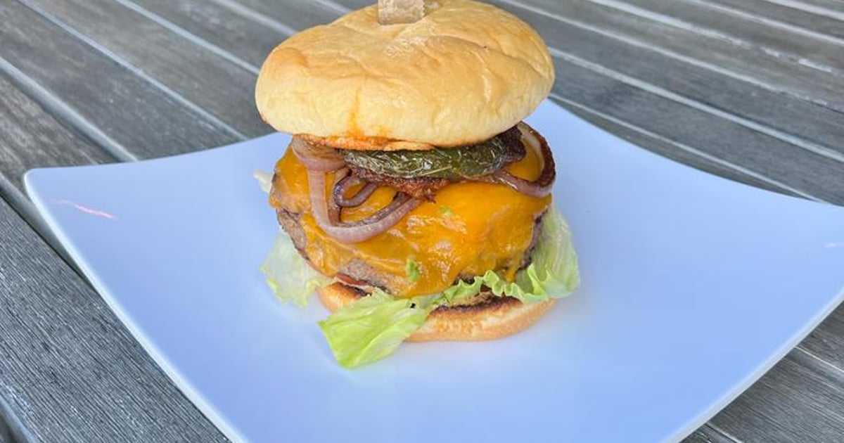 Chorizo burger food redemption bar grill restaurant in herriman ut