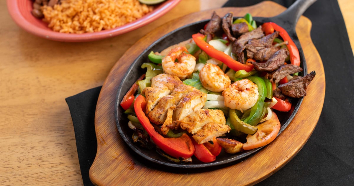 Fajita Tres Sabores Full Menu Mi Ranchito Mexican Restaurant in CA