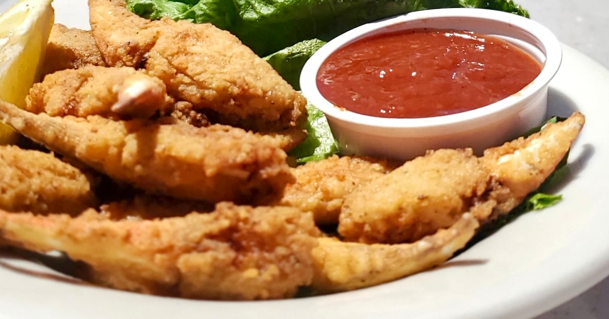 Fried Crab Claws Daily Menu Surf Hut American Restaurant in