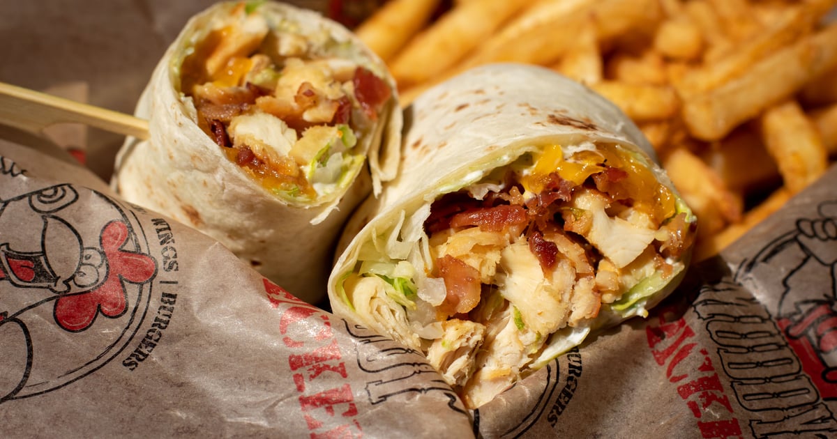 Chicken Bacon Ranch Wrap Menu Muddy Cow