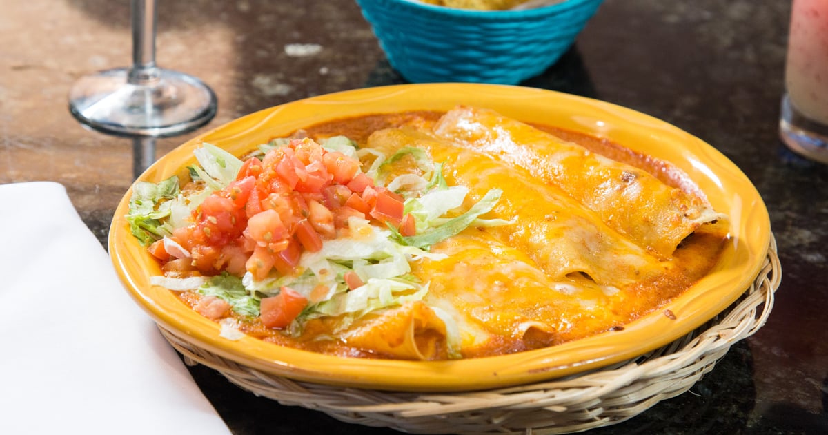 Ground Beef Chimichanga - Main Menu - Mexican Village