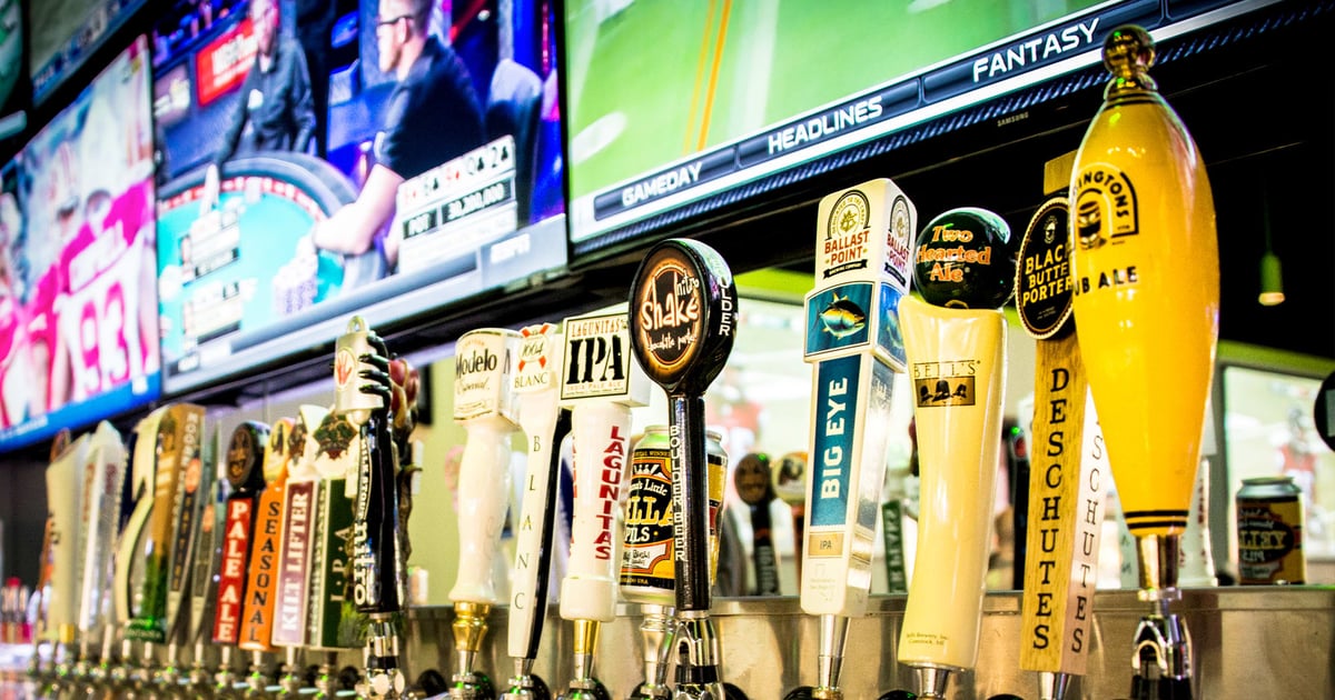 Live Beer List The Draft Sports Grill Bar & Grill in Mesa, AZ