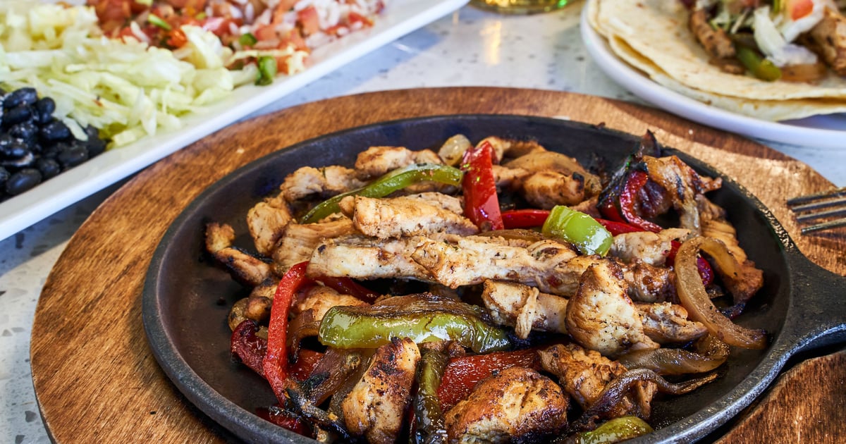 Fajitas Main Menu The Draft Sports Grill Bar & Grill in Mesa, AZ