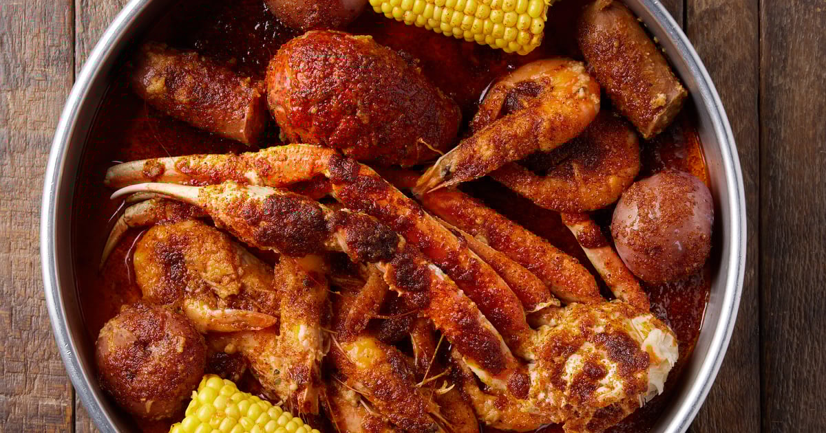 Potatoes Crab N' Spice Crab N Spice Seafood Restaurant