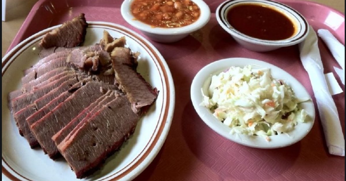 1. Brisket Dinner Menu Going's BBQ Barbecue Restaurant in Baytown, TX