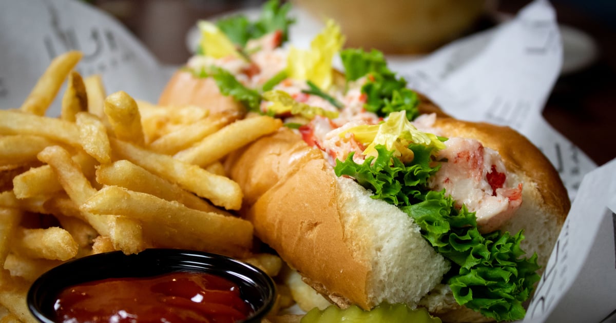 Lobster Roll Menu Lure Lakebar