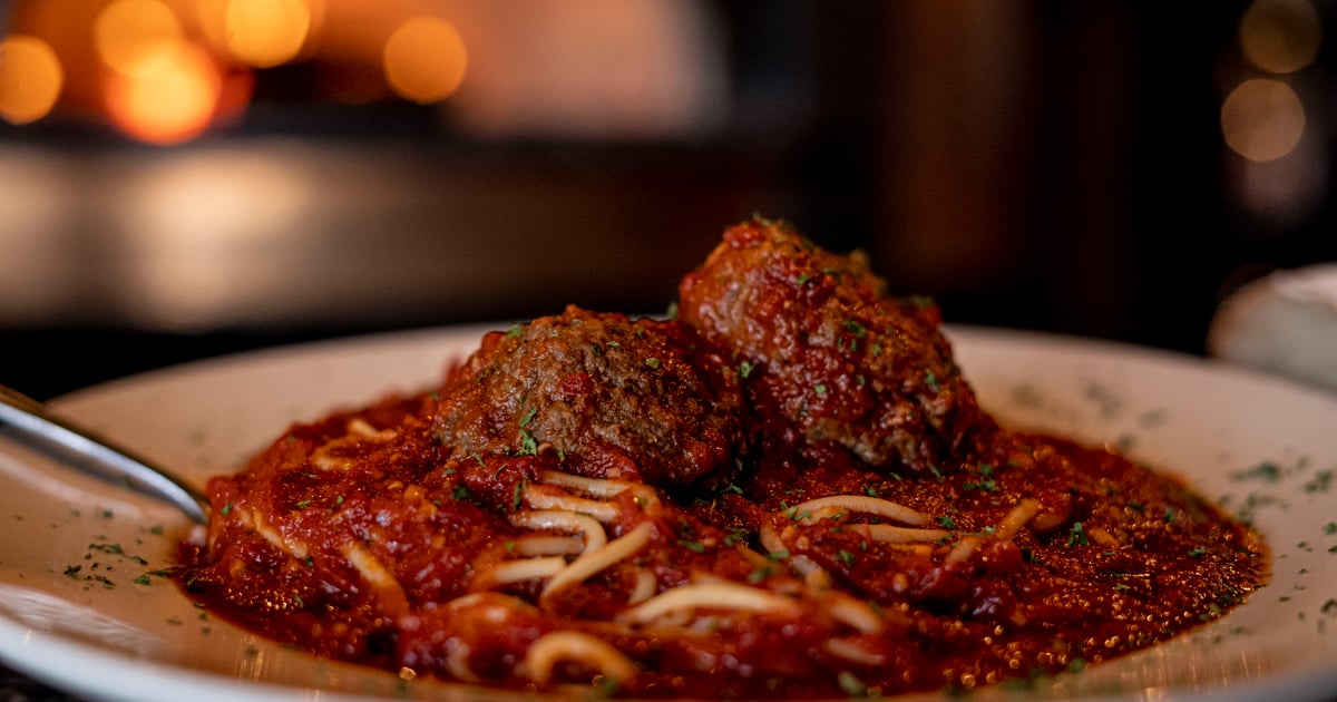 Spaghetti and (2) Meatballs Main Gianni Mazia's on Main Italian