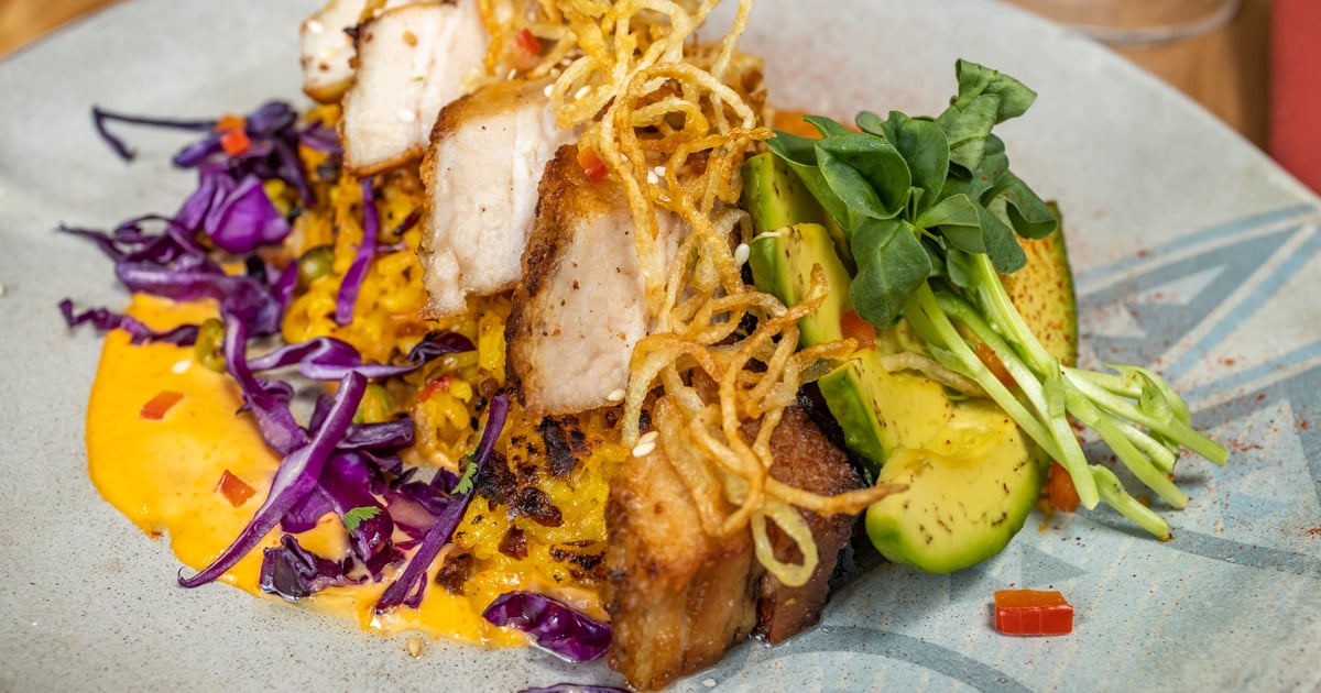 ARROZ CON PUERCO Menu ACEQ Restaurant