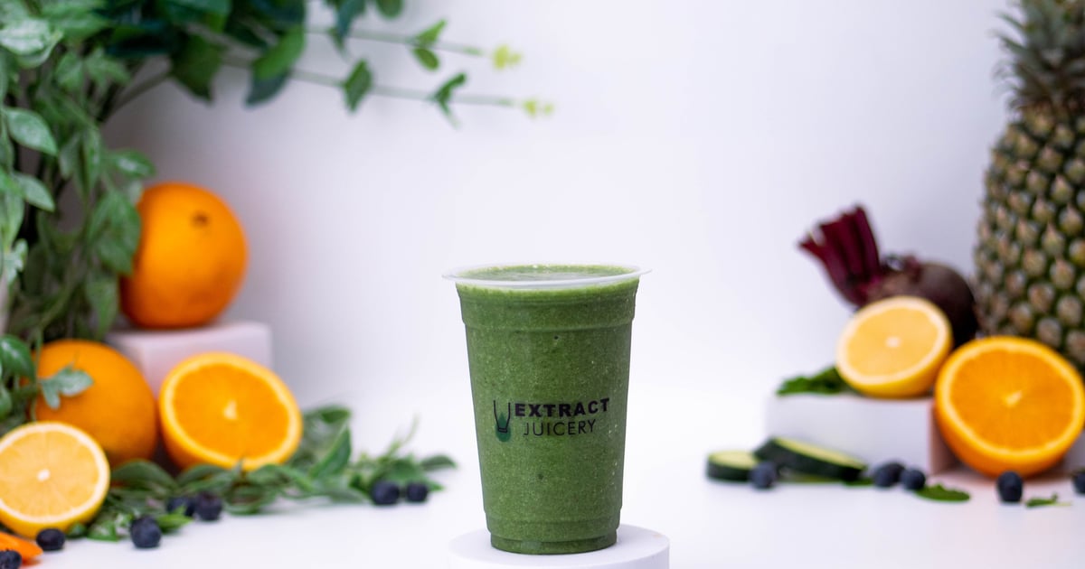 Replenish Smoothie Menu Extract Juicery Organic ColdPressed