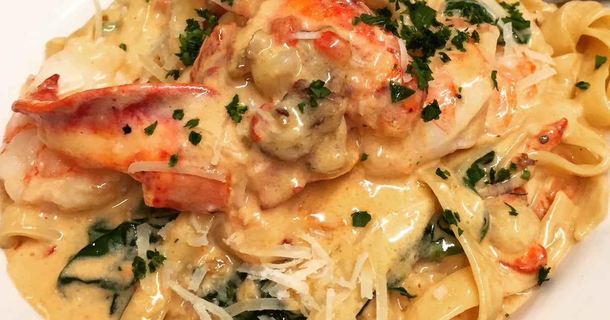 Lobster Fettuccine - Dinner (updated week of Aug 24th) - Star Diner ...