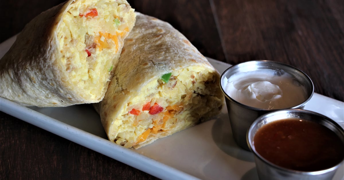 1.25lbs. BREAKFAST BURRITO BREAKFAST 17th Street Grill American