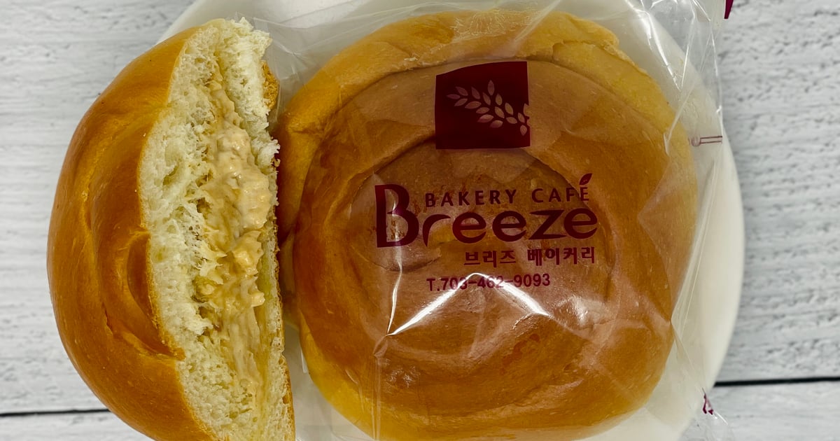 Peanut Cream Bread Bread Breeze Bakery Cafe