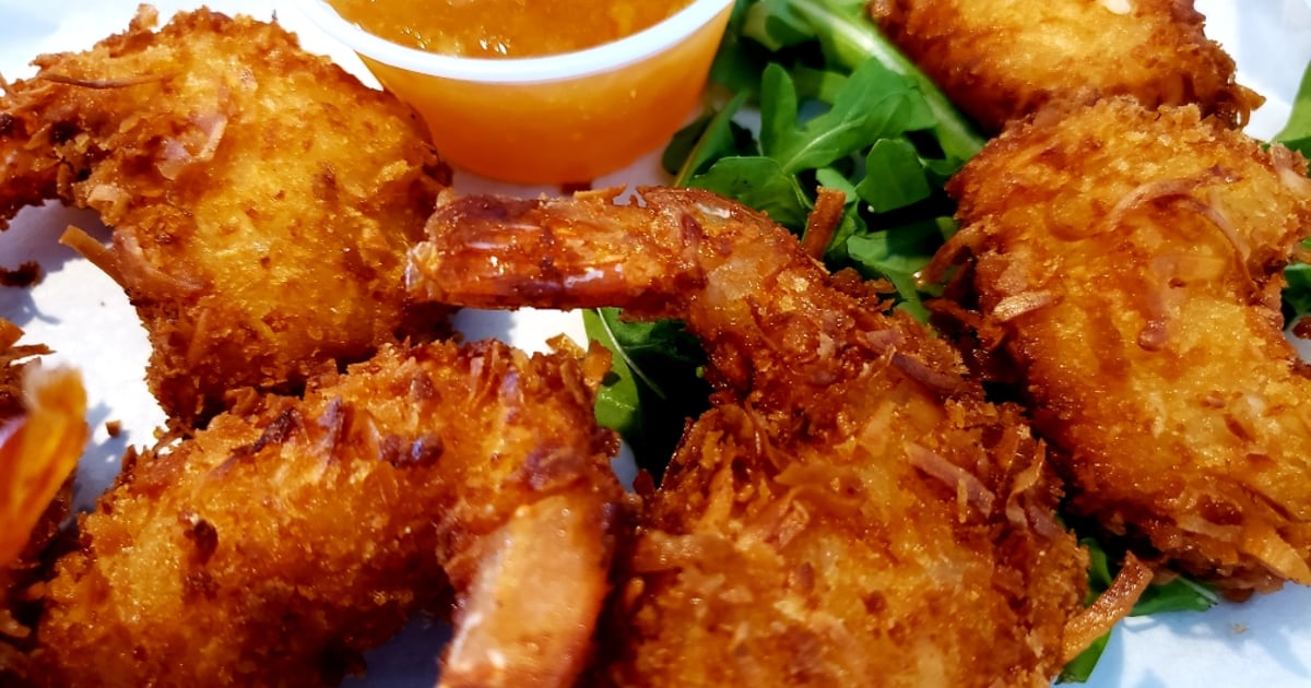 Coconut Shrimp Full Menu St. Augustine Family Style