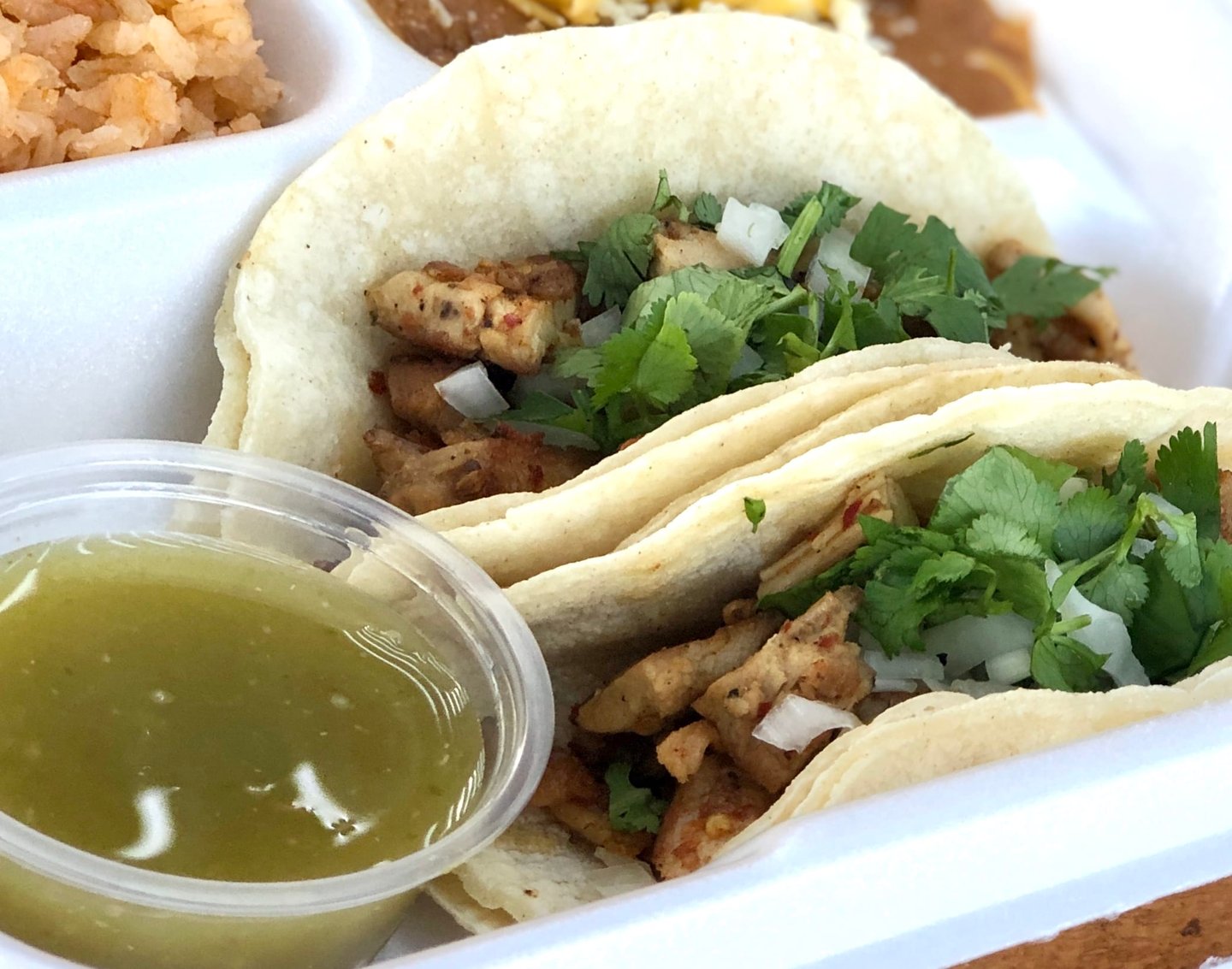 Hot & Spicy Grilled Chicken Taco