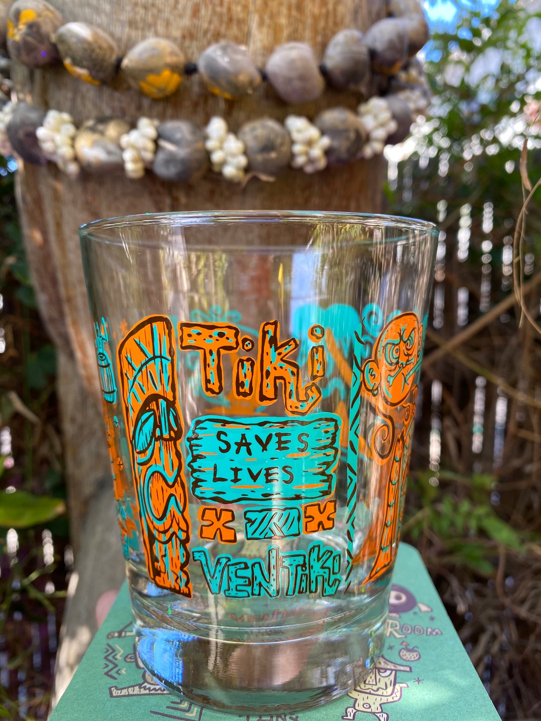 Tiki Saves Lives Tumbler (orange)