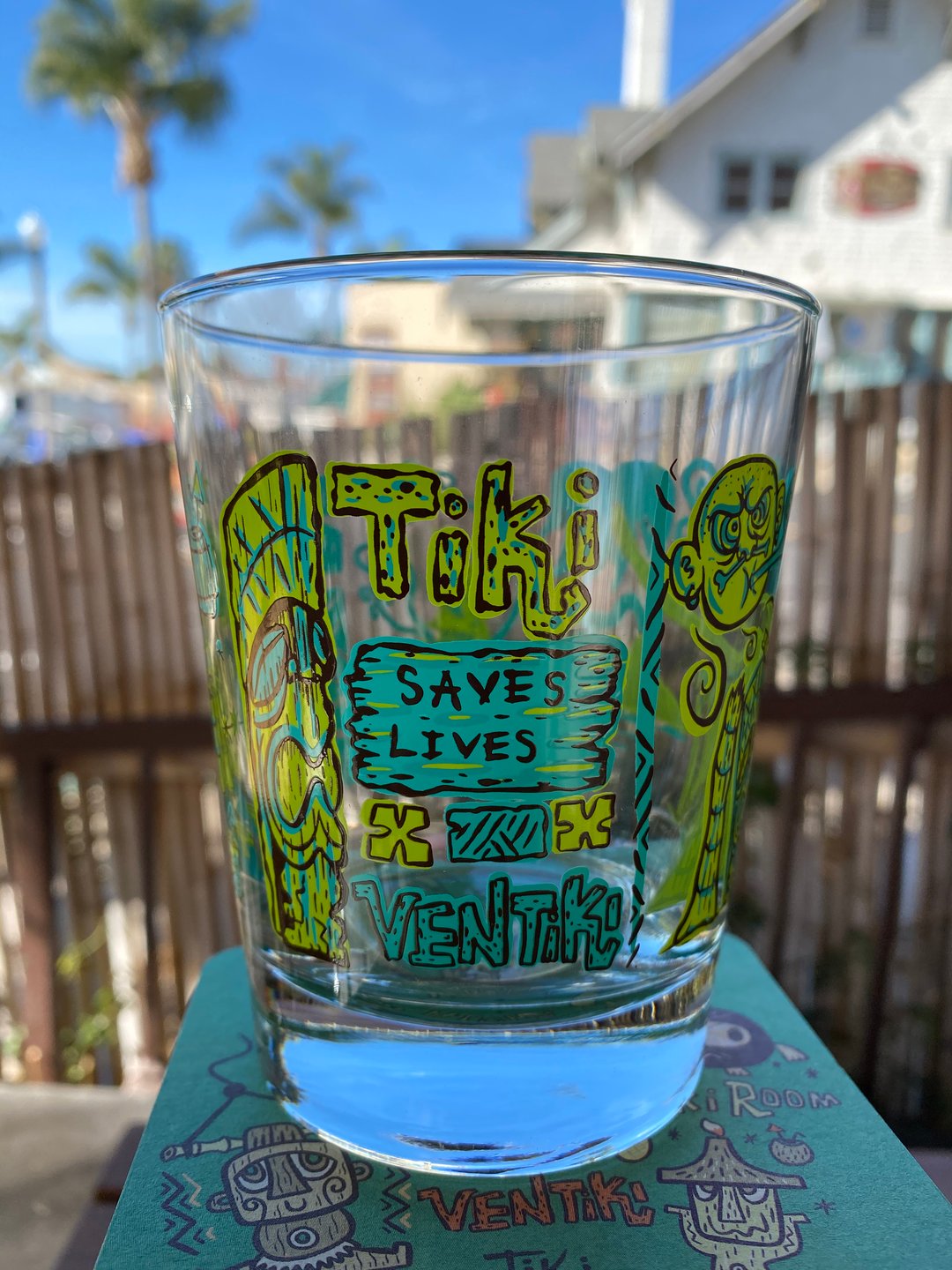 Tiki Saves Lives Tumbler (green)