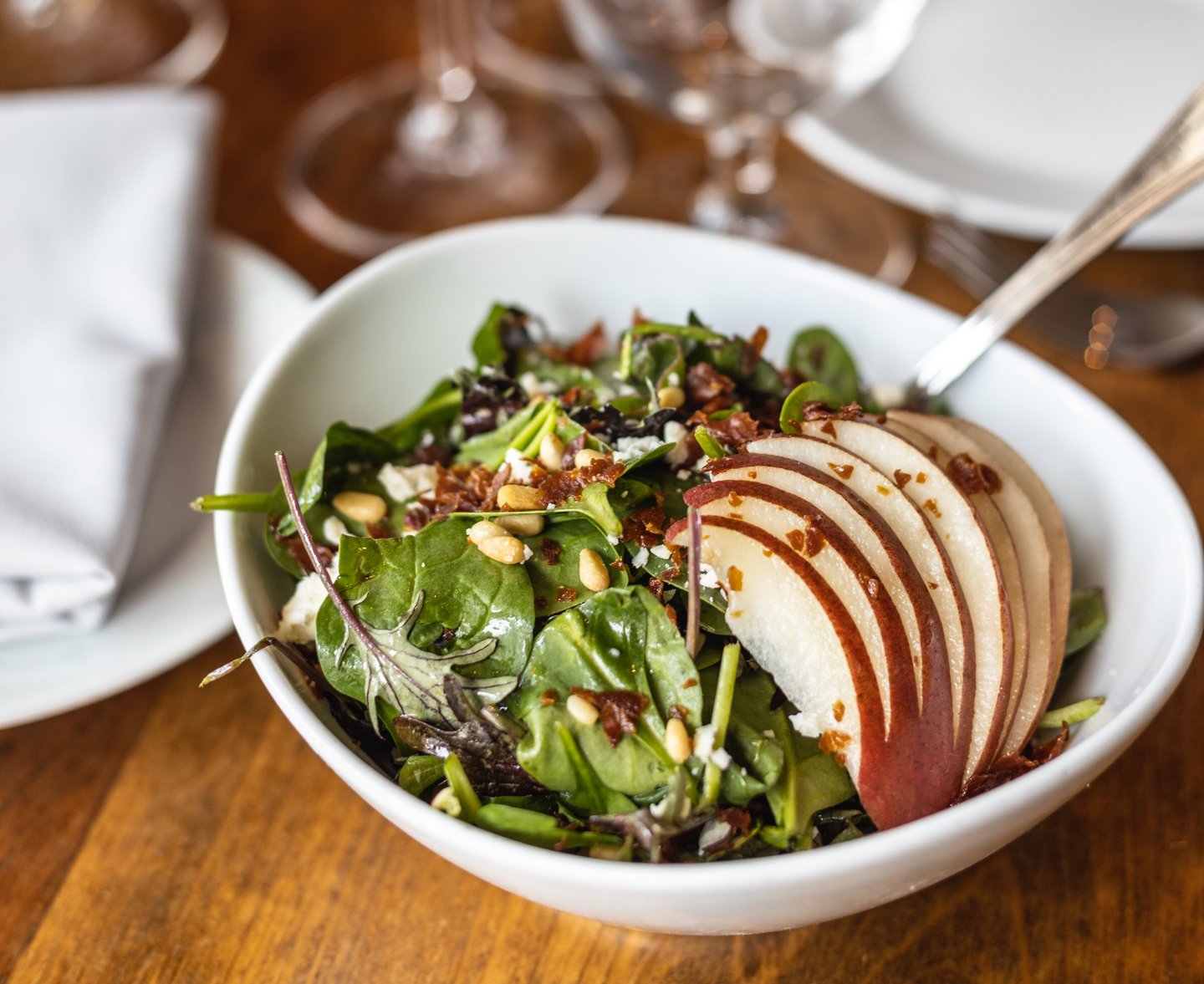 Pear and Gorgonzola