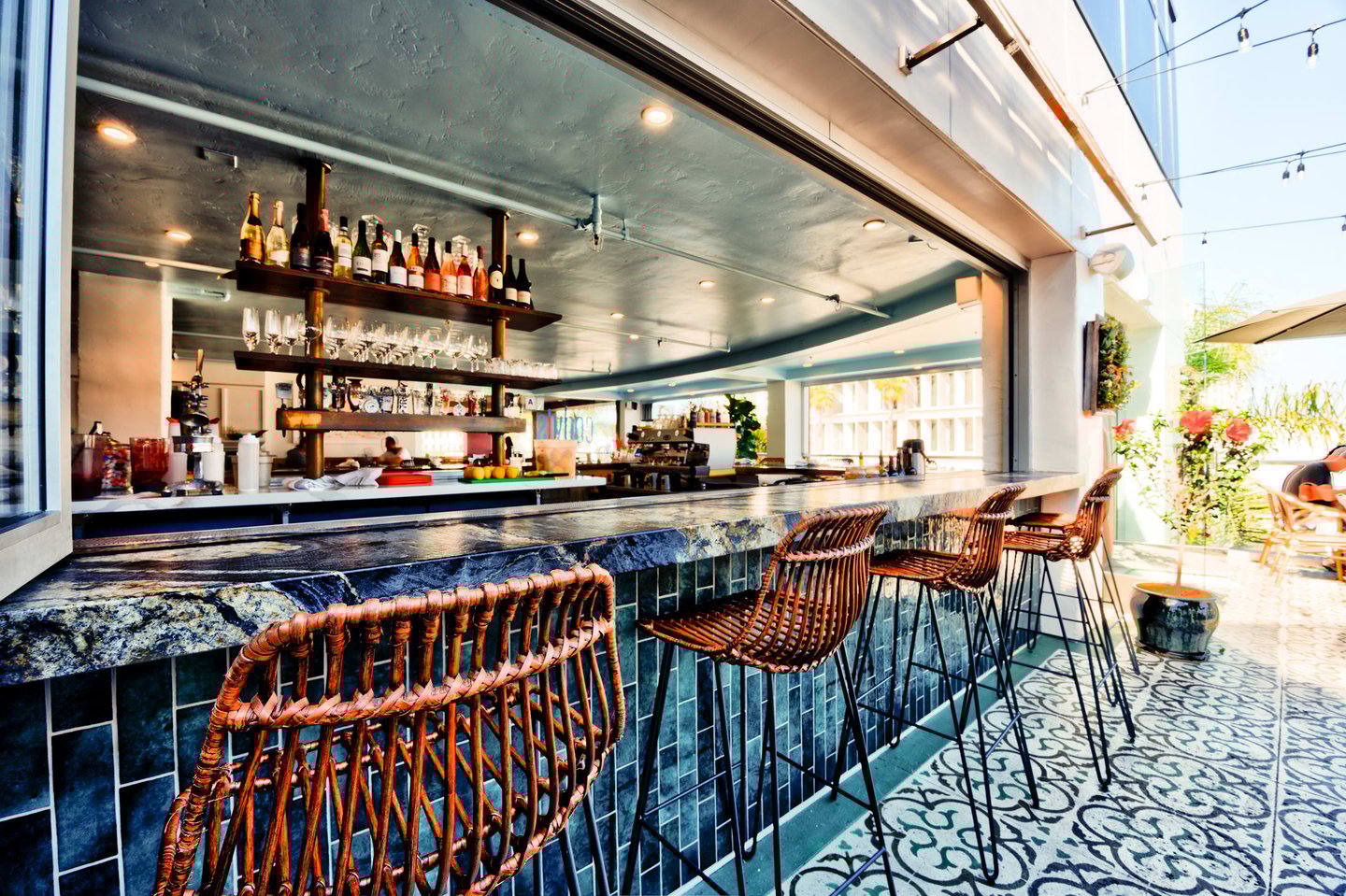 outdoor bar