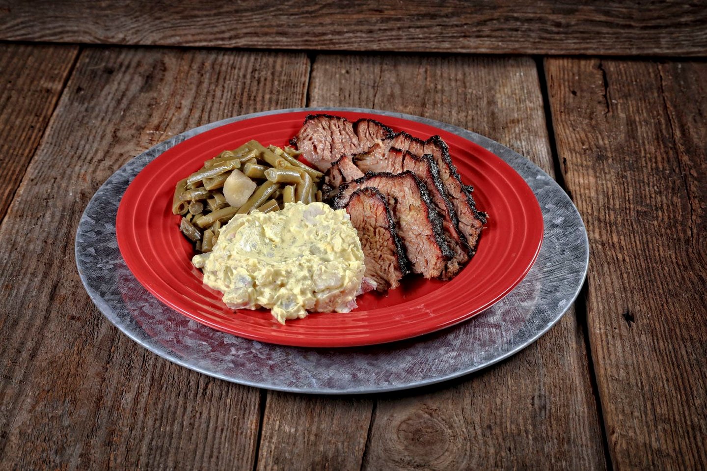 Beef Brisket Plate Menu The Rusty Pig BBQ Barbecue Restaurant in GA