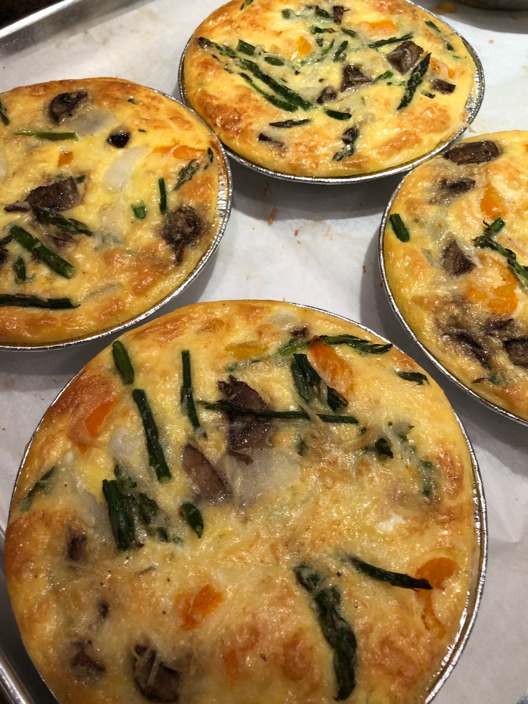 GF Crustless MINI Quiche