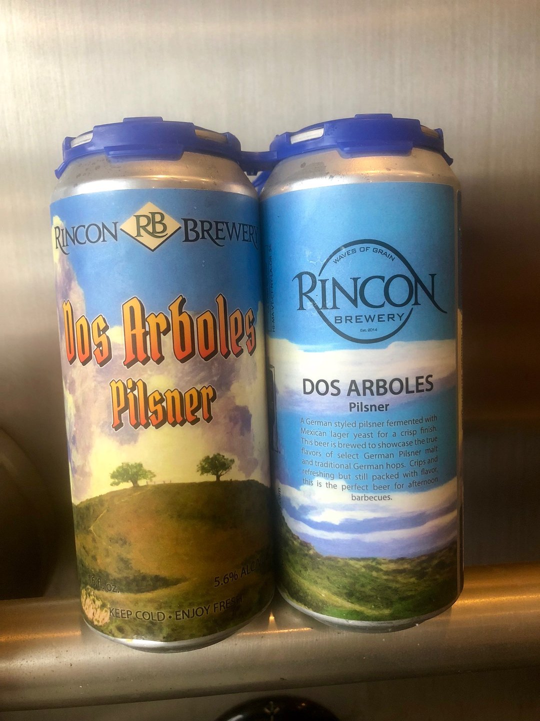 Dos Arboles Pilsner 4 Pack