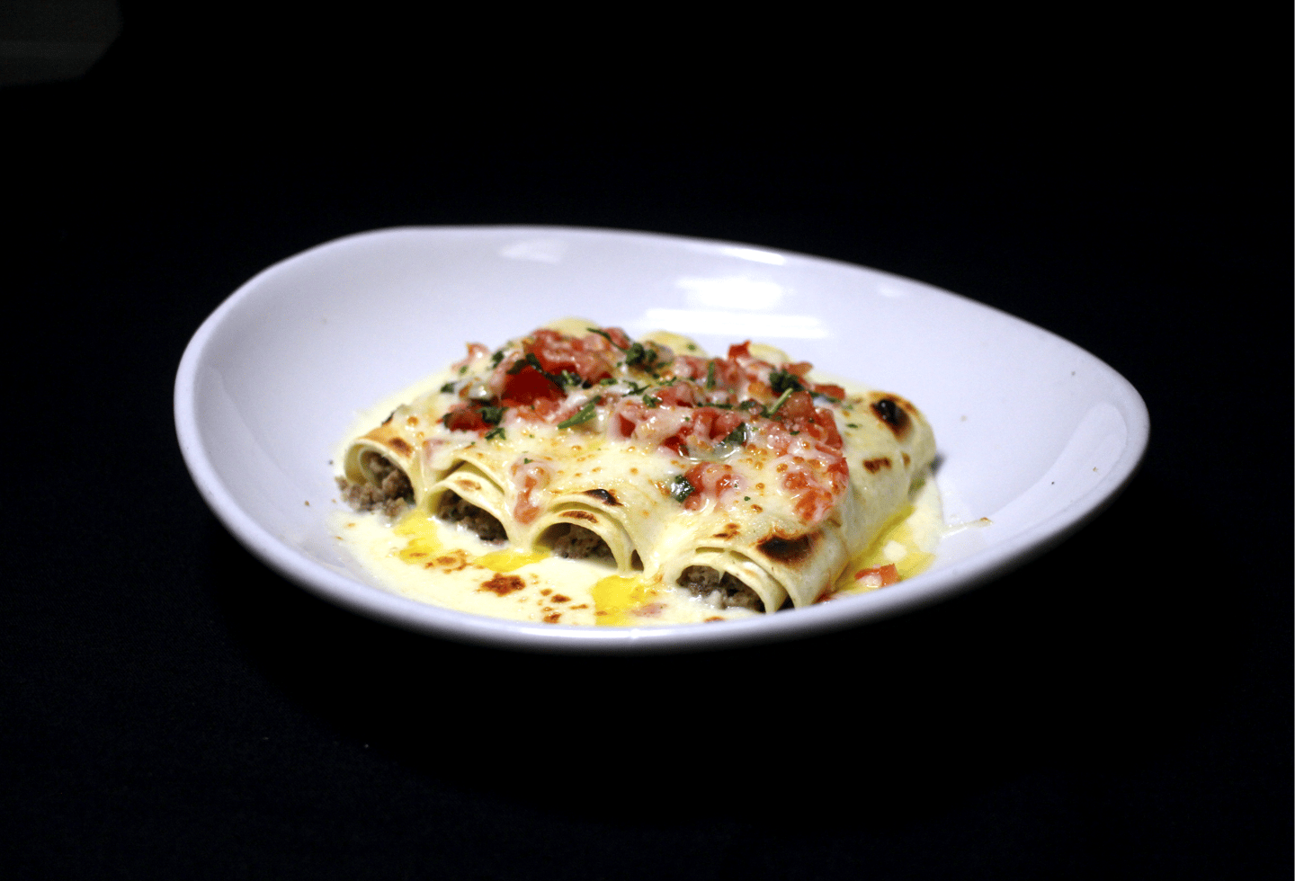 Baked Lamb Cannelloni