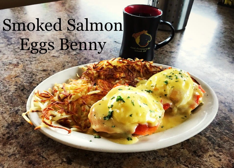 Smoked Salmon Eggs Benedict