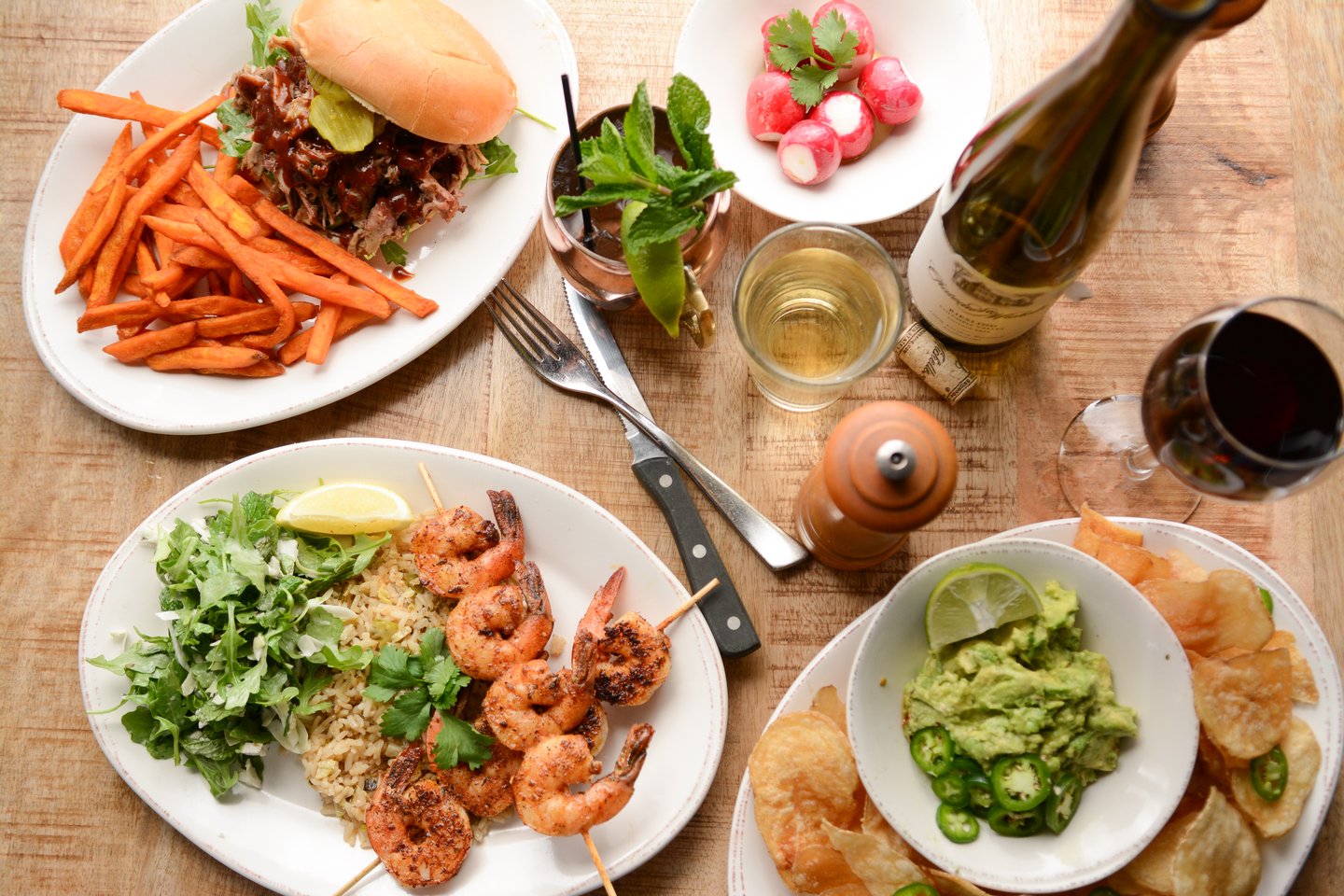 spread of food