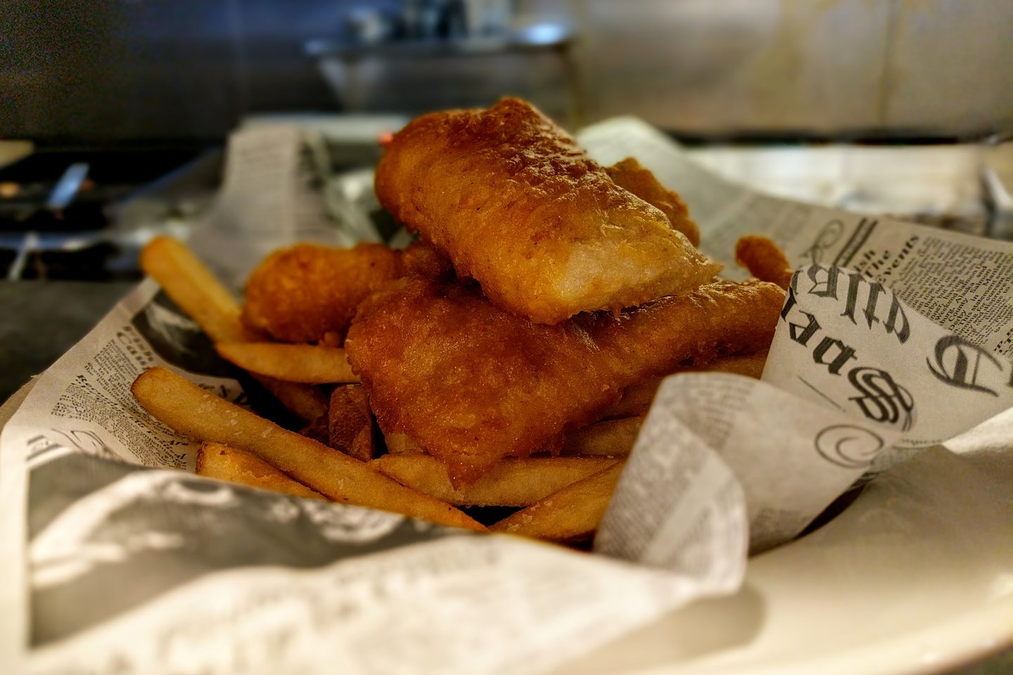 Curry Fish & Chips