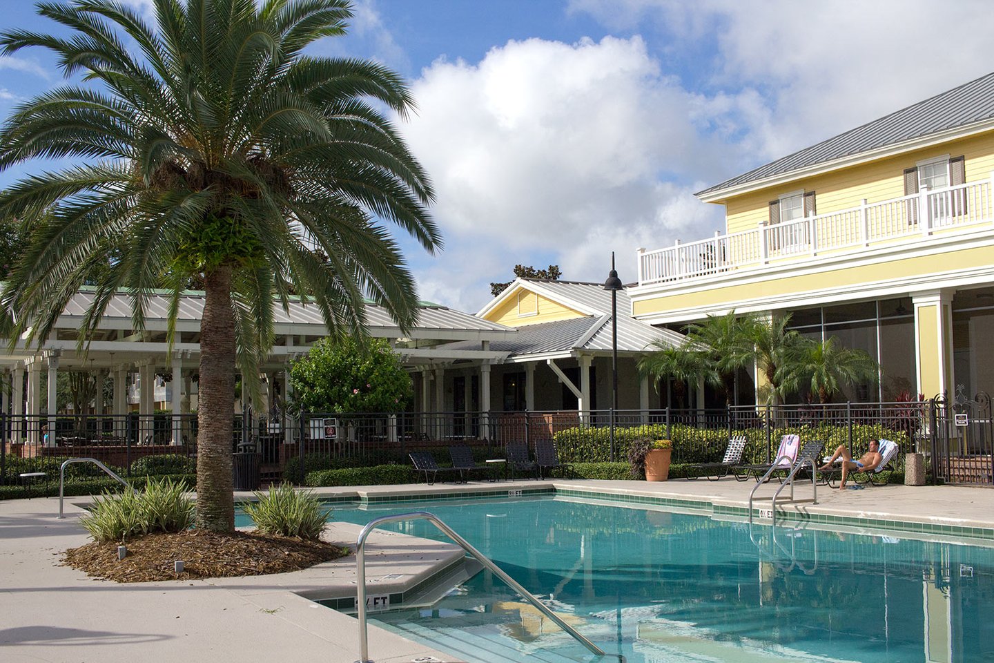 poolside