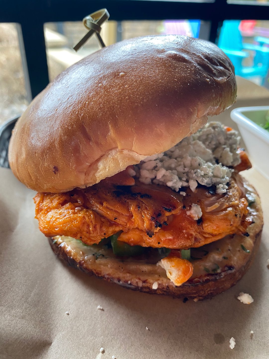 Grilled Buffalo Chicken Sandwich