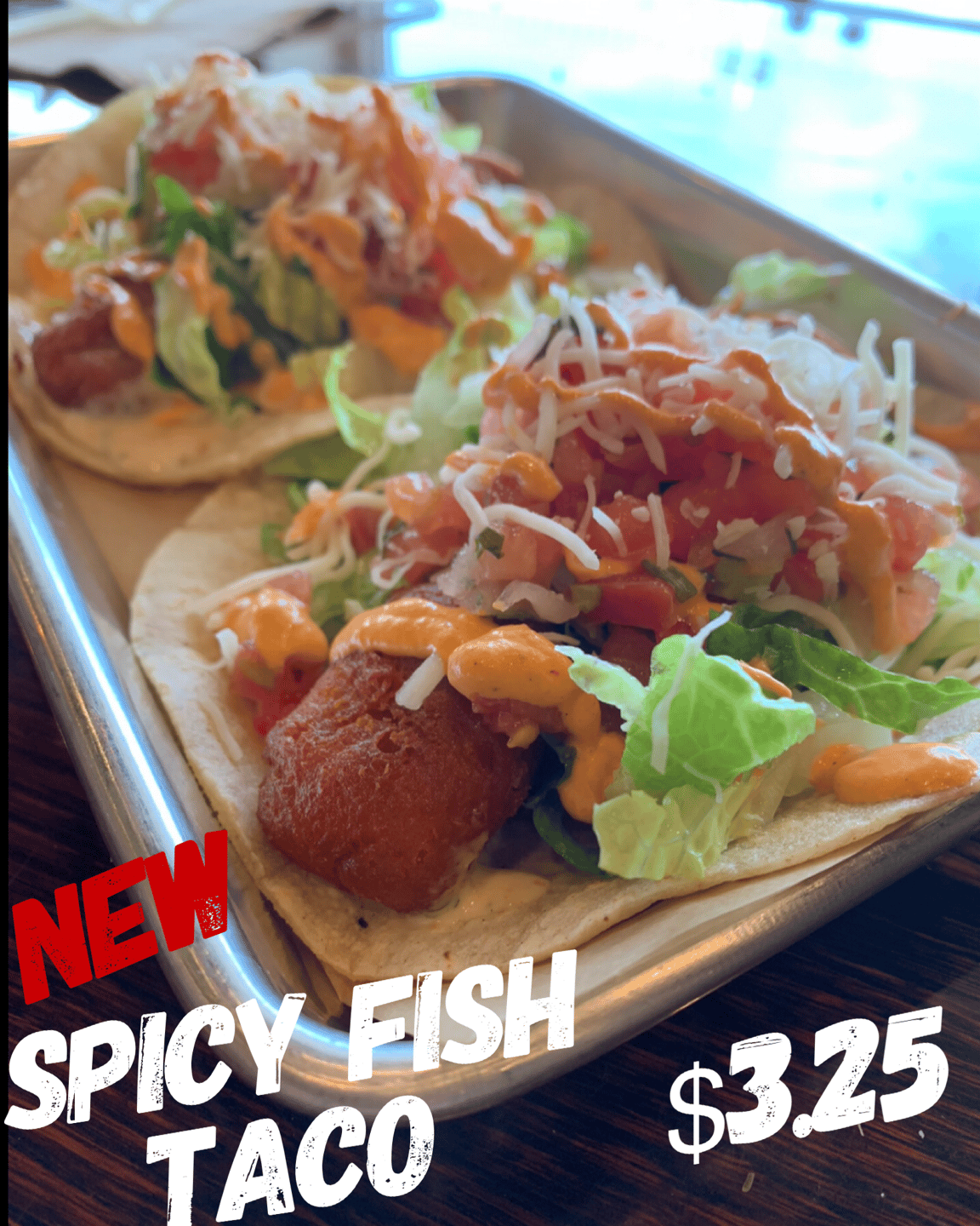 Spicy Fried Fish Taco
