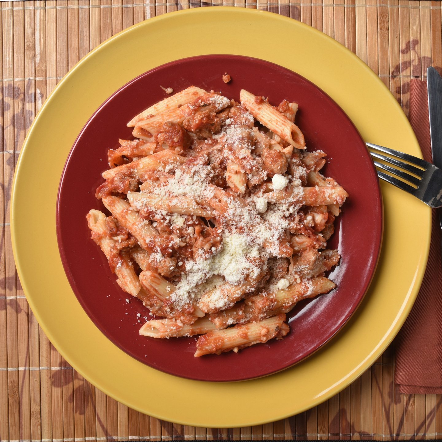 Pulled Pork Pasta Bake - Family Size
