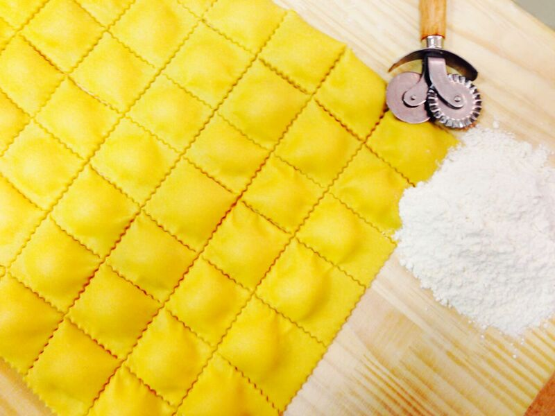 Ricotta and Spinach Ravioli