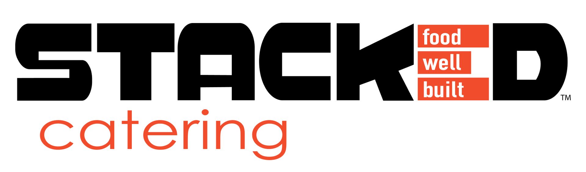 Stacked Catering Logo