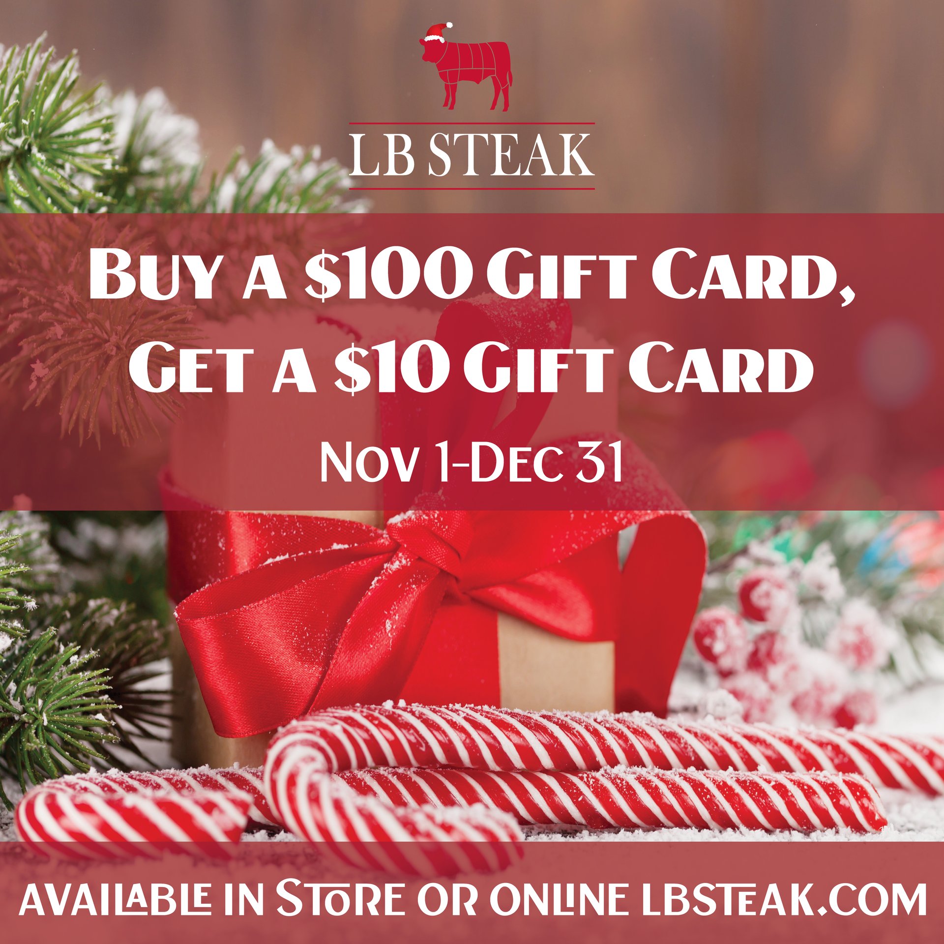 Buy Steak Gift Cards, Order Online