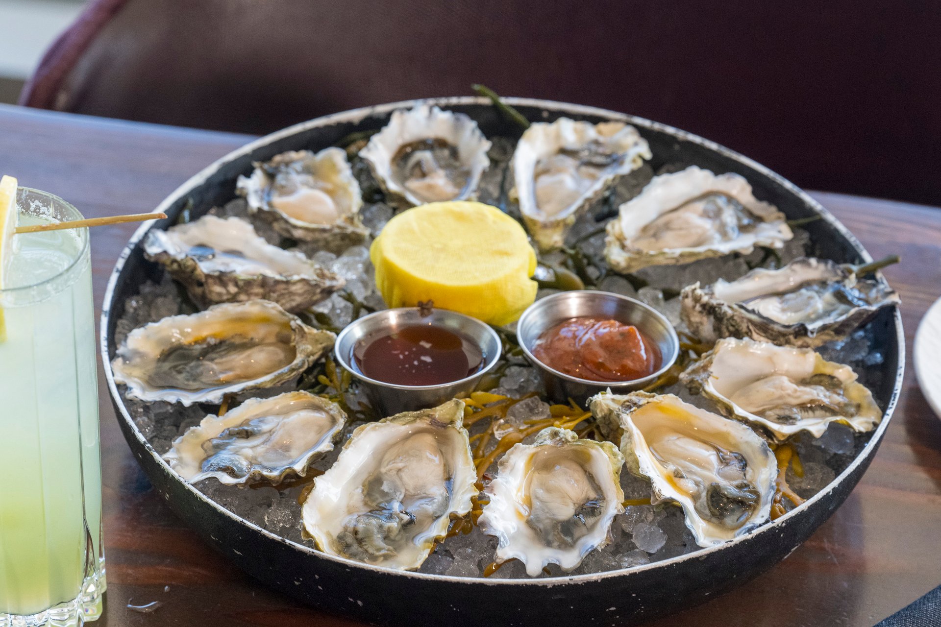 Oysters On The Half Shell